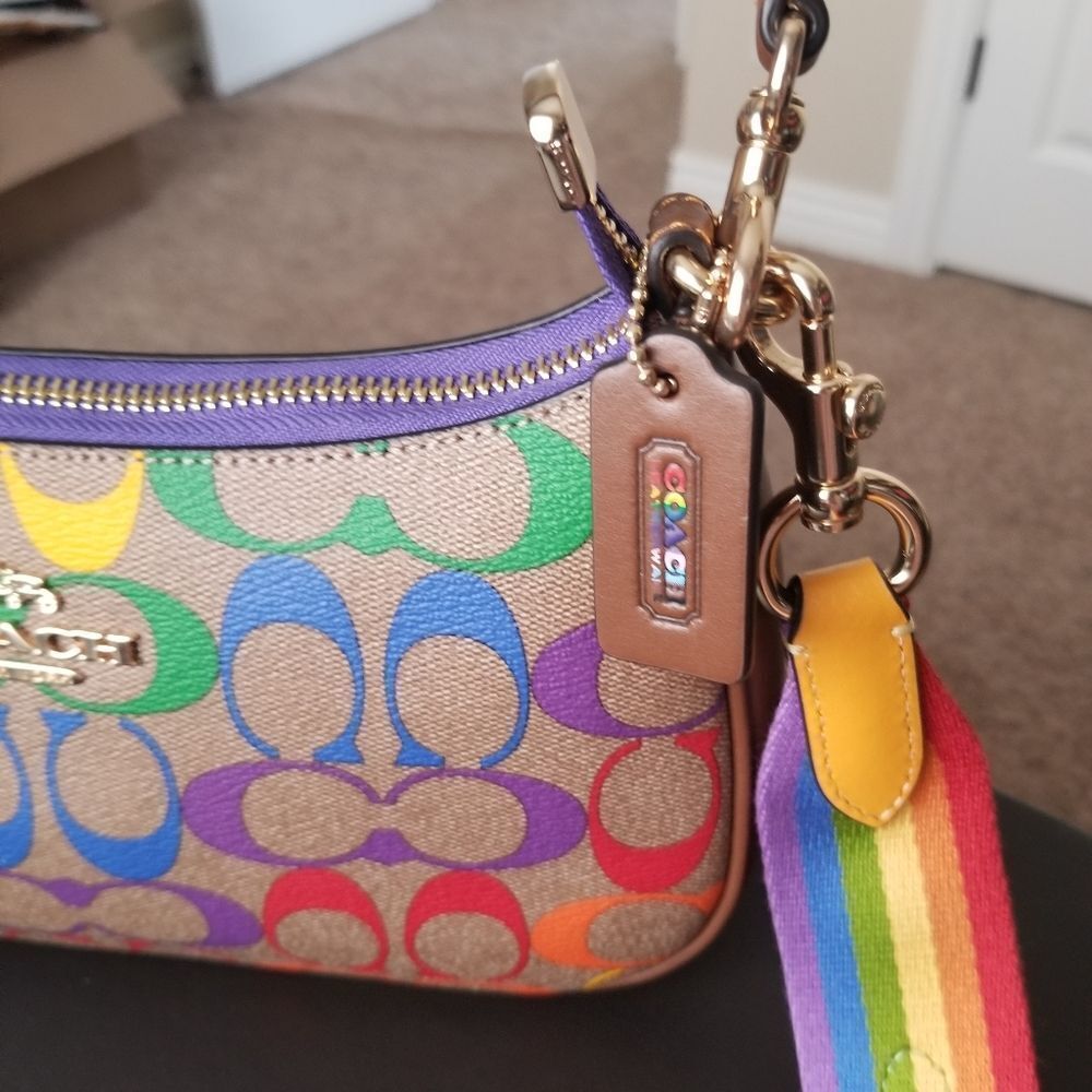 Coach Teri Crossbody in Rainbow - Picture 3 of 8